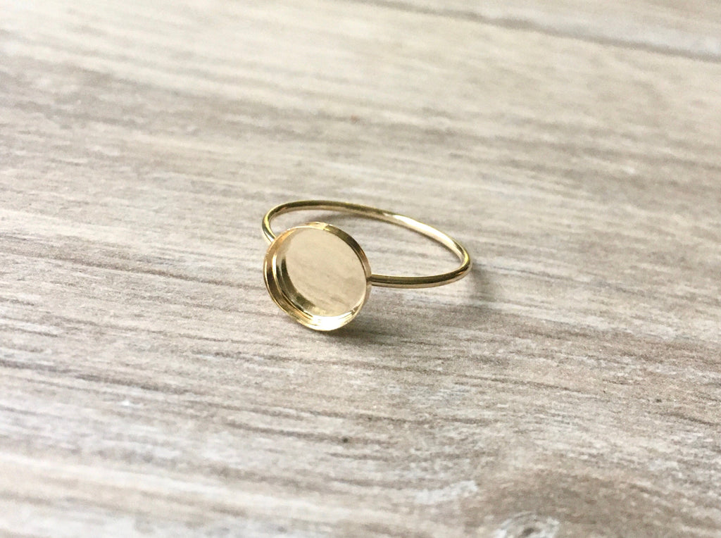 14K Gold Filled Closed Jump Rings 14K Gold Split Ring For Making DIY Jewelry  Findings - AliExpress